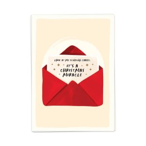 Kartica "Christmas Miracle"