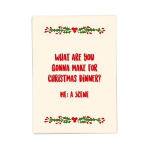 Kartica "Christmas Scene"