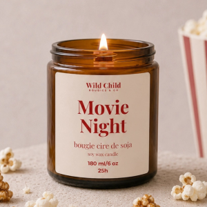 Sveča "Movie night"