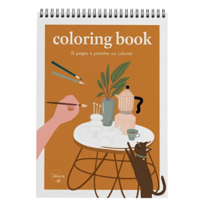 Coloring book A4 - Cozy